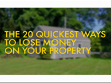The 20 Quickest Ways to Lose Money