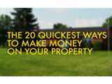 The 20 Quickest Ways to Make Money on your Propert